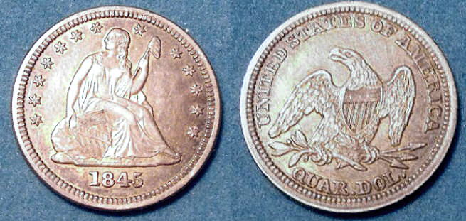 A-Second-Seated-Liberty-Quarter...1845